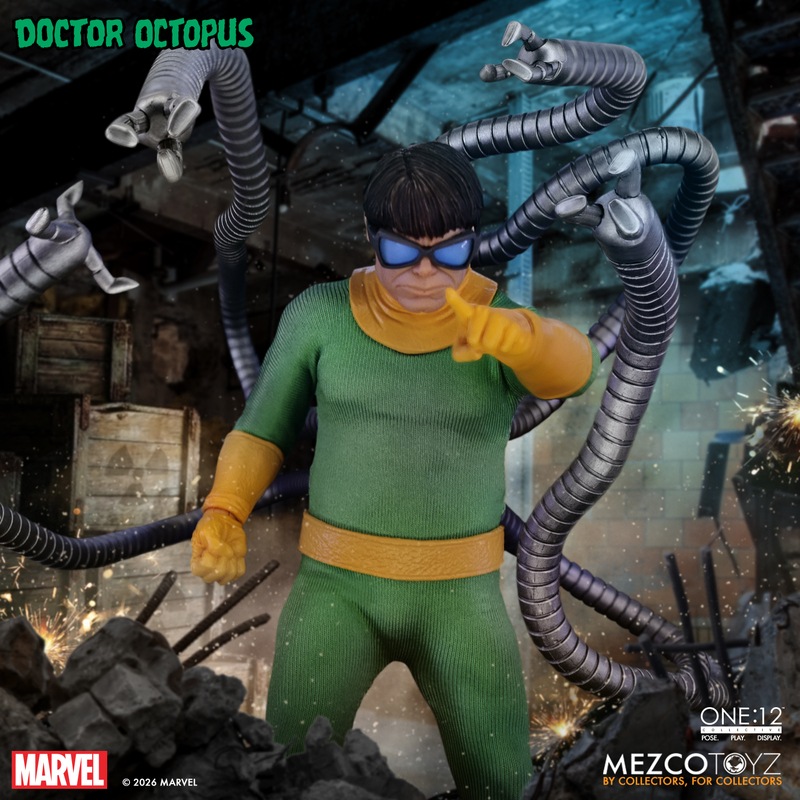 予約 Mezco Toyz 1/12 『マーベル』 ドクター・オクトパス MEZ76257