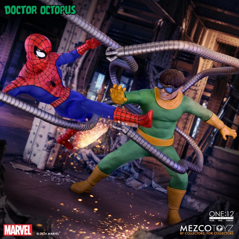 予約 Mezco Toyz 1/12 『マーベル』 ドクター・オクトパス MEZ76257