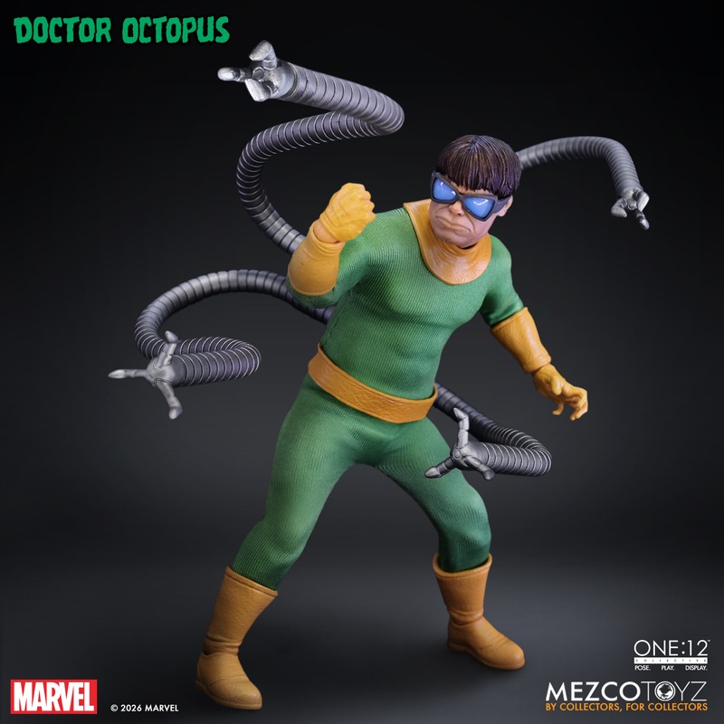 予約 Mezco Toyz 1/12 『マーベル』 ドクター・オクトパス MEZ76257