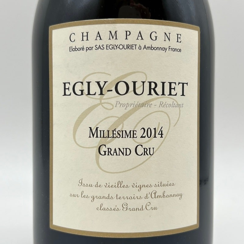 Egly Ouriet 2014 Grand Cru シャンパン 750ml エグリ・ウーリエ・グラン・クリュ・ブリュット・ミレジメ 2014