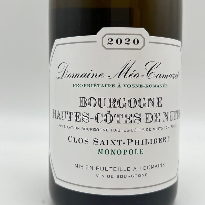 ☆ 2006年 ドメーヌ メオ カミュゼ オート コート ド ニュイ 白