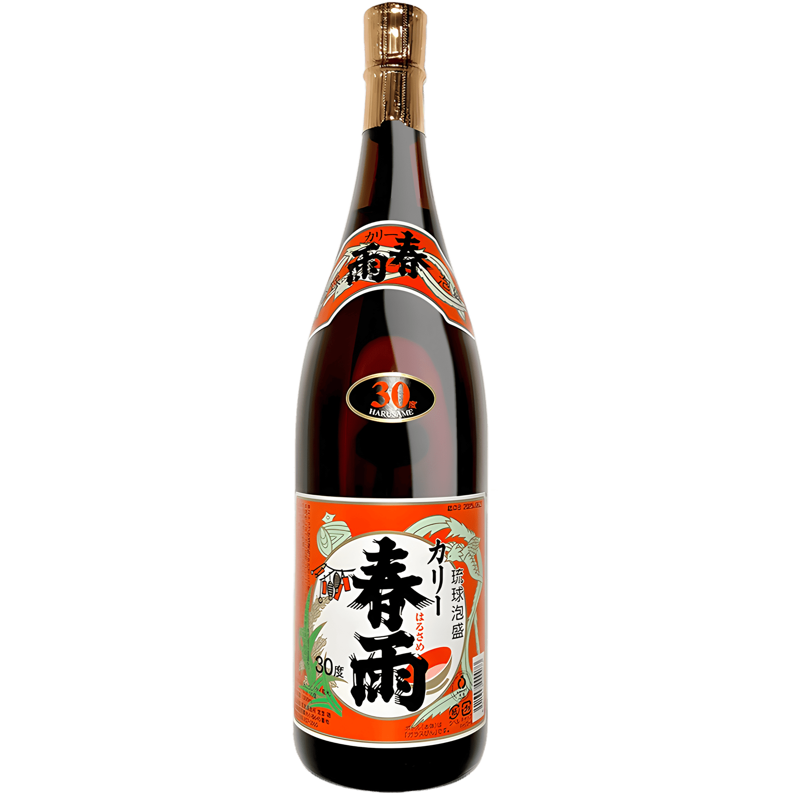 宮里酒造所 琉球泡盛 春雨ゴールド 30度 1800ml｜amitywine(アミティ