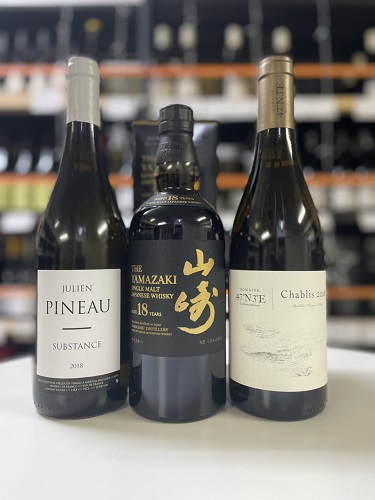山崎18年＆おまかせワインいっぱいセット｜amitywine(アミティワイン