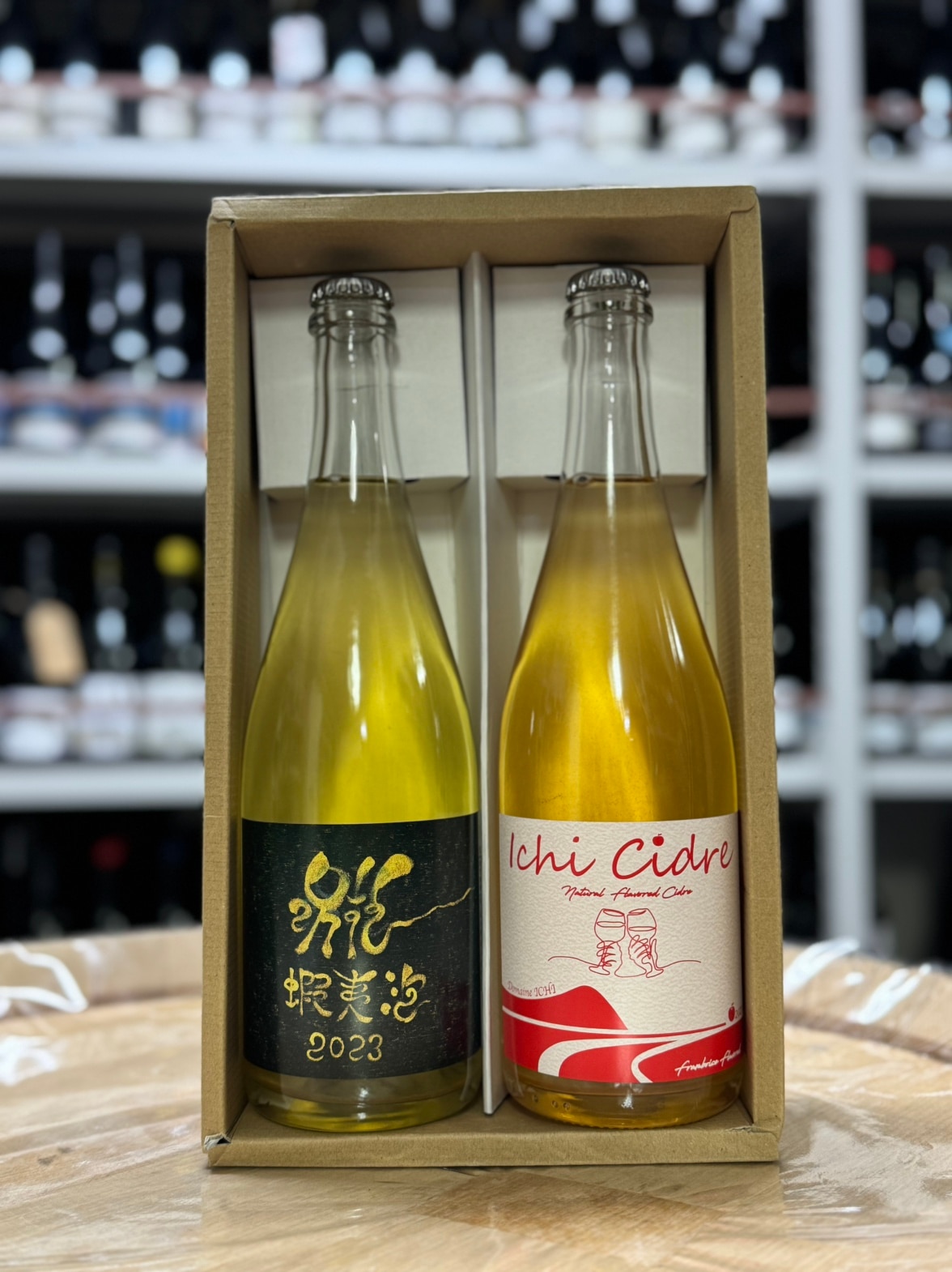 今だけ限定【ドメーヌ・イチ ペティアン＆シードル】セット～北海道