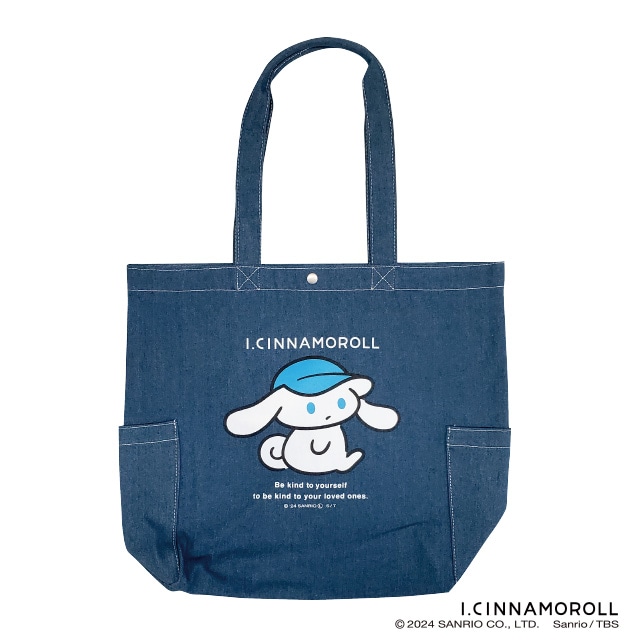 I.CINNAMOROLL デニムトートバッグ ボウシ | キャラクターから