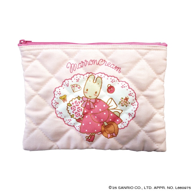 マロンクリーム キルティングポーチ | キャラクターから探す,サンリオ