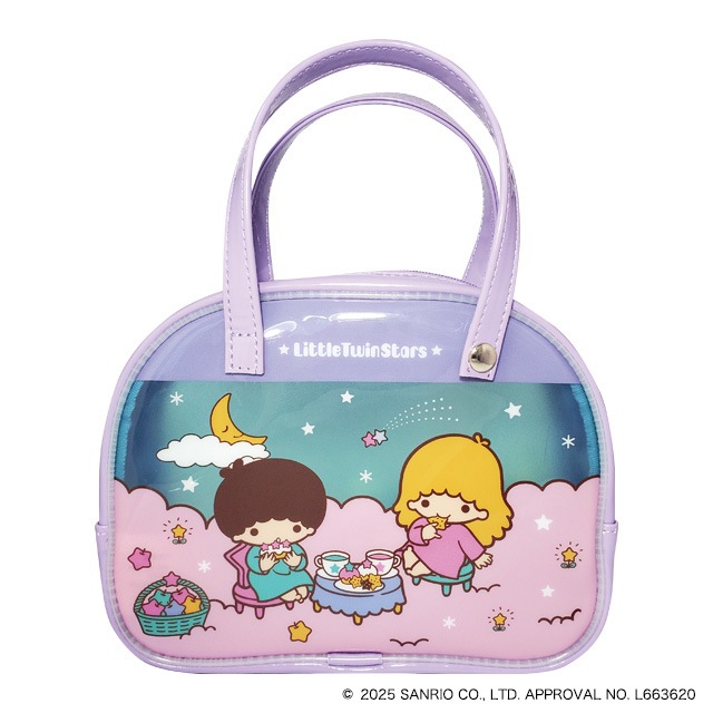 予約】サンリオ ボストンバッグ風ポーチ リトルツインスターズ