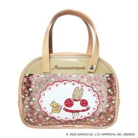 【予約】サンリオ ボストンバッグ風ポーチ マロンクリーム