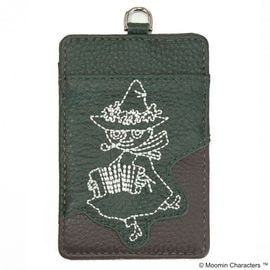ムーミン 本革パスケース スナフキン