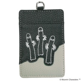 ムーミン 本革パスケース ニョロニョロ