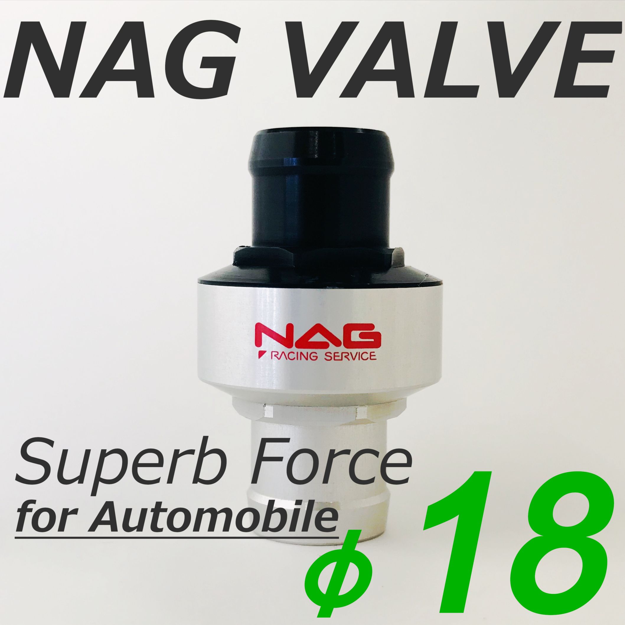 NAG VALVE Superb Force φ18 ジープ ラングラー 前期型 ABA-JK系 (8/EGT/EGH) 用