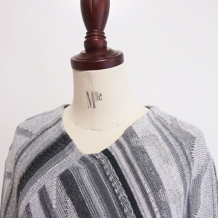 ラルフローレン ローレン レディース コットン リネン ニット ポンチョ