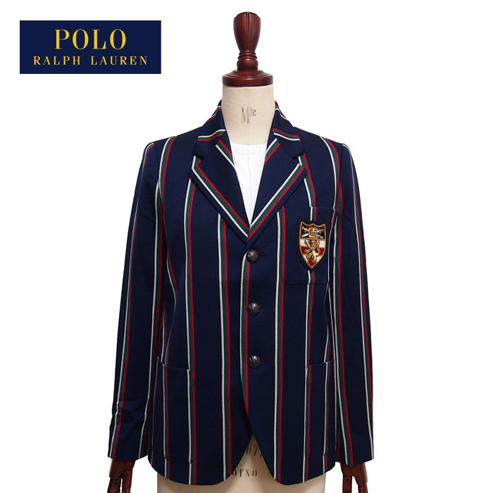 RALPH LAUREN ダブルジャケット スカート セットアップ ストライプ RALPH LAUREN ダブルジャケット スカート セットアップ