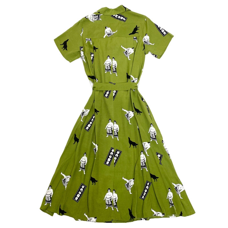 アロハブロッサム ALOHABLOSSOM ALOHA SHIRTS DRESS 千代の富士