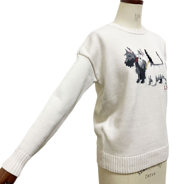 新品タグ付き♡ラルフローレン♡コットンセーター　センタービッグロゴ 激かわ‼️新品タグ付き♡ラルフローレン♡コットンセーター