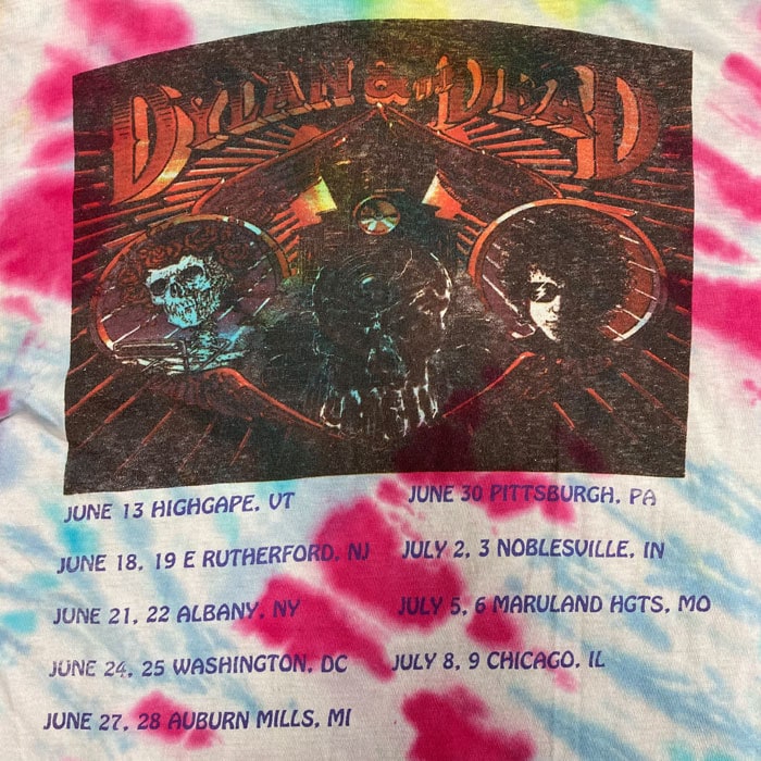 90's Grateful Dead & Bob Dylan Tour T-shirts グレイトフルデッド