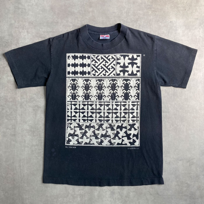 90's M.C. ESCHER T-Shirts Made in USA/M 90年代 エッシャー T