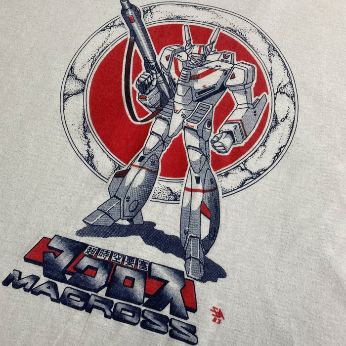 90s～00s/ヴィンテージ/ROBOTECH 超時空要塞マクロスTシャツ 80's