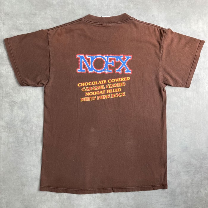 90s デッドストック NOFX ATOMIC BOMB クラスロゴ Tシャツ 90's NOFX