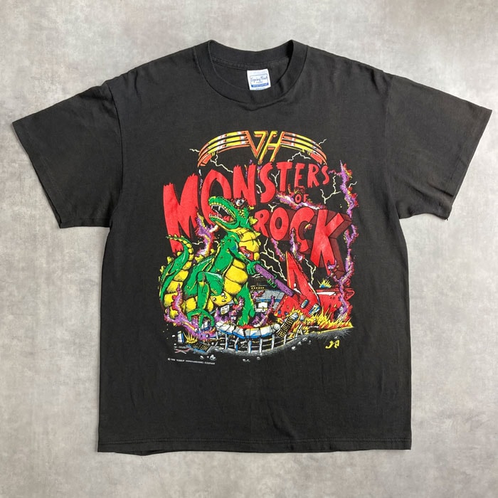 RAINBOW MONSTERS OF ROCK 3LP+Tシャツ(半袖L) 80's VAN HALEN Monsters of Rock T-shirts Made in USA/L 80年代
