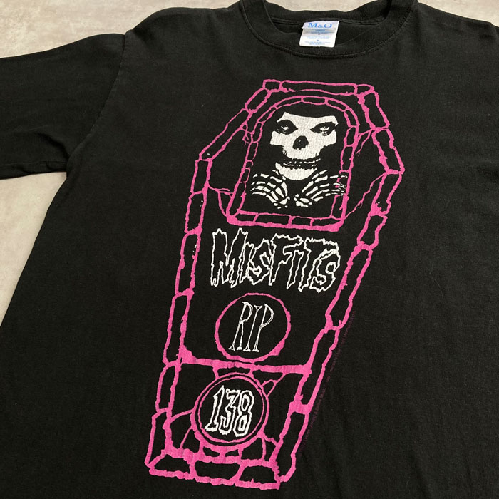 希少 MISFITS Tシャツ ミスフィッツ 2002 00's BLACK 希少 00s Misfits バンド ミスフィッツ Tシャツ - メルカリ