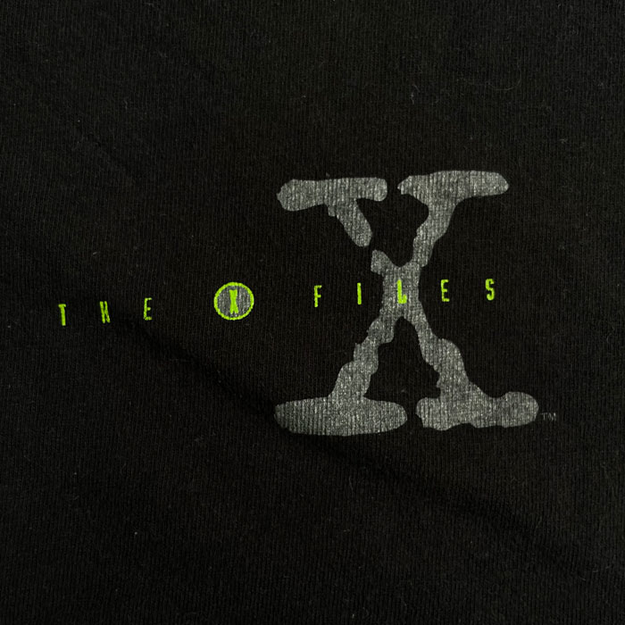 フォロー割専用　USA製 The X-Files 公式 プロモーションTシャツ フォロー割専用 USA製 The X-Files 公式 プロモーションTシャツ