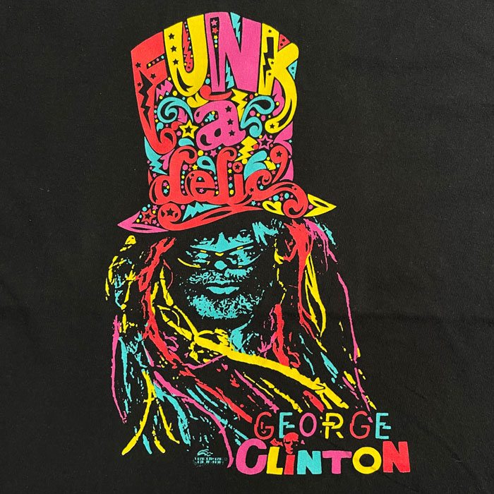 E CLINTON バンドTシャツ80s 90sジョージクリントン Yahoo!オークション - ヴィンテージ GEORGE CLINTON バンドT
