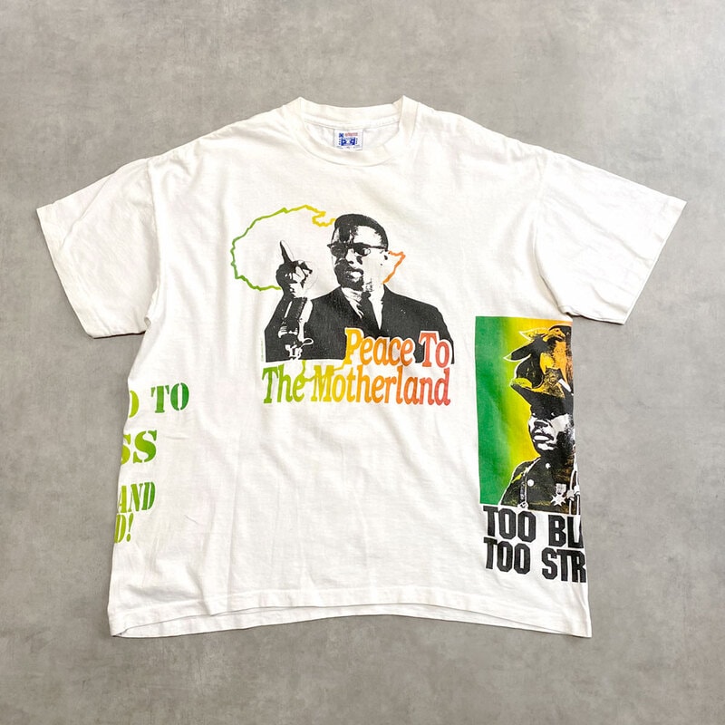 90's MALCOM X T-SHIRTS Made in USA マルコムX Tシャツ
