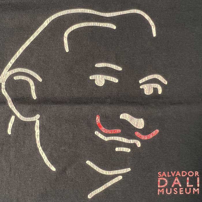 90's The Salvador Dali Print T-Shirt Made in USA