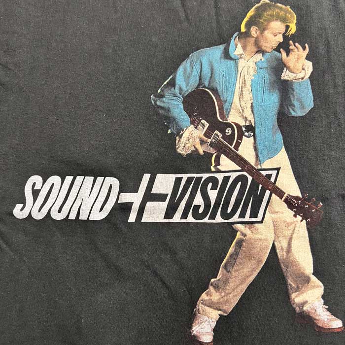ゲリラSALE！【奇跡的1着】デヴィッドボウイ　ツアーT David Bowie David Bowie Tシャツ The Glass Spider Tour Vintage 1987 David
