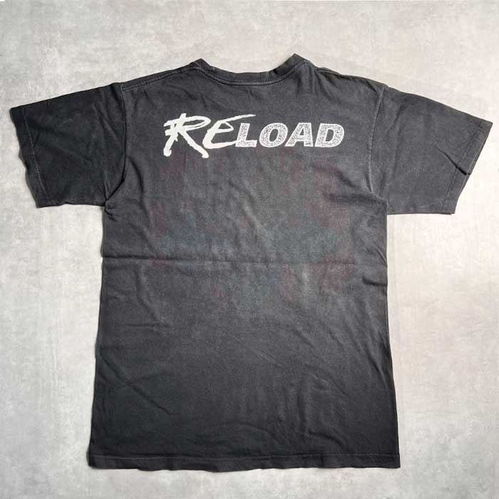 LLICAメタリカ ロード LOAD バンドTシャツ90s giant METALLICA Reload 90s GiantプリントタグバンドTシャツ