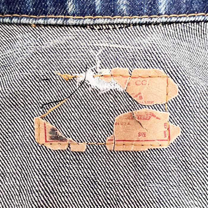 しばりんページ 80s Levi'sリーバイス 70507 ダメージ デニムジャケット 4