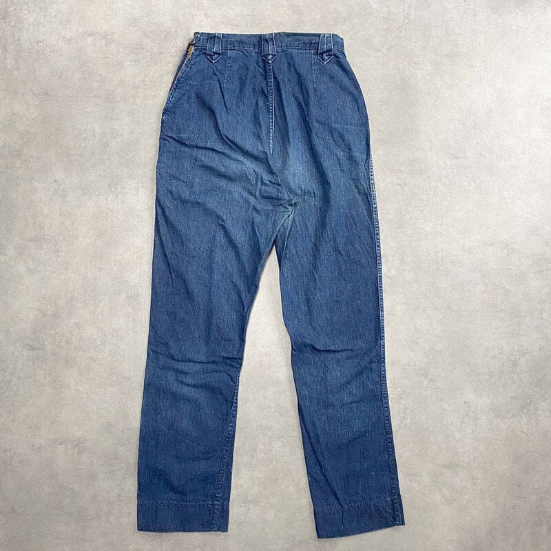 50s Vintage Denim Ranch Pants ランチパンツ 50's WRANGLER DENIM RANCH PANTS 50年代 ラングラー デニム
