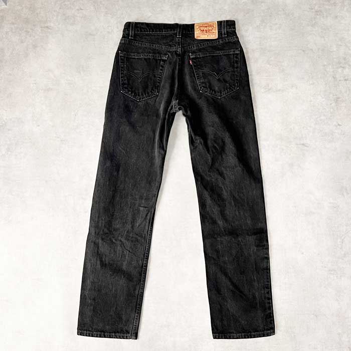 90's Levi's 505 PIECE-DYEING BLACK JEANS MADE IN USA W33L32 90's Levi's 505 PIECE-DYEING BLACK JEANS MADE IN USA W33L32