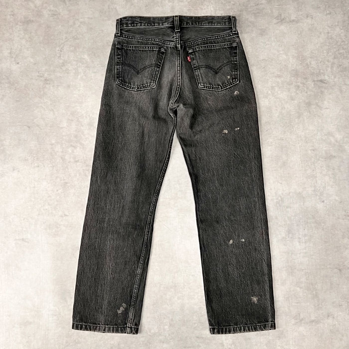 90's Levi's 501 BLACK JEANS MADE IN CANADA W30L32 90年代