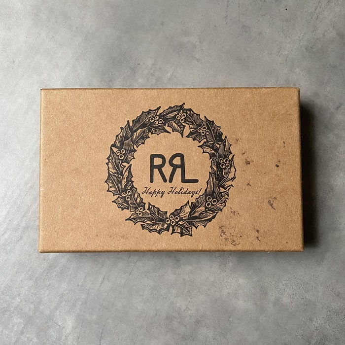 ラルフローレン ダブルアールエル RRL クリスマス レザー オーナメント