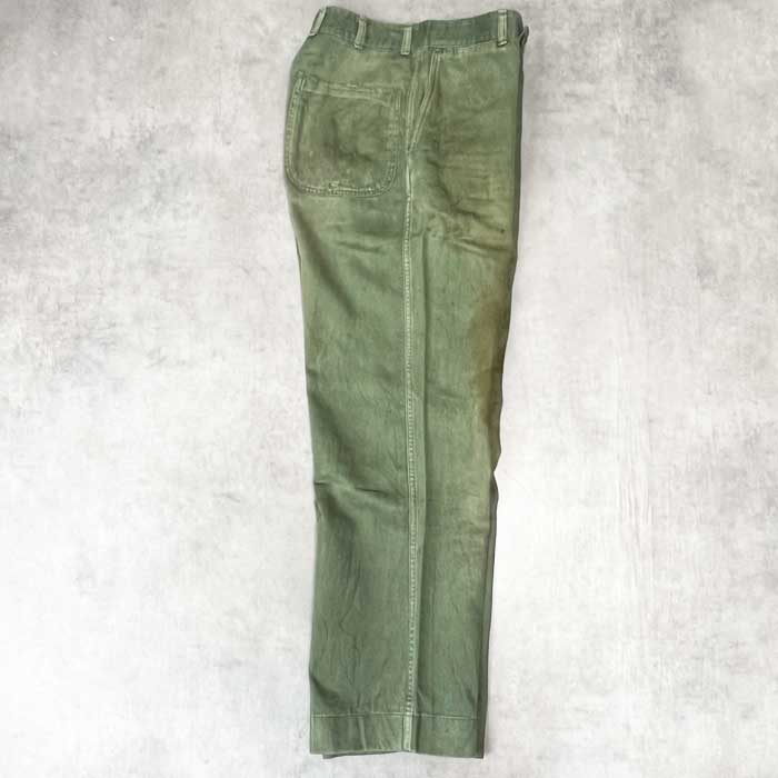 ヴィンテージ 60s USMC P58 ユーティリティパンツ 60s MILITARY USMC P58 Utility Pants | Wroote