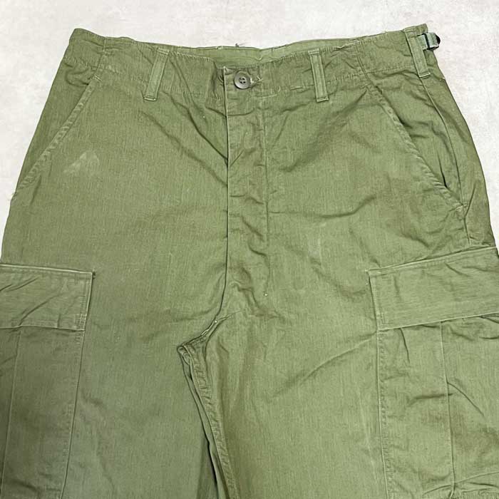60's U.S.ARMY Jungle Fatigue Pants NON-RIP MEDIUM/LONG 60