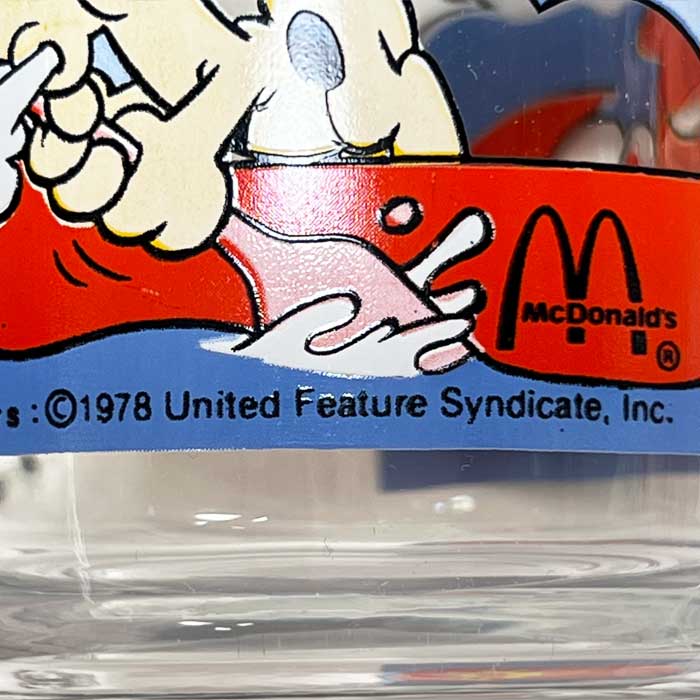 ガーフィールド マクドナルド McDonald's 1981 当時物 IBb8 Garfield