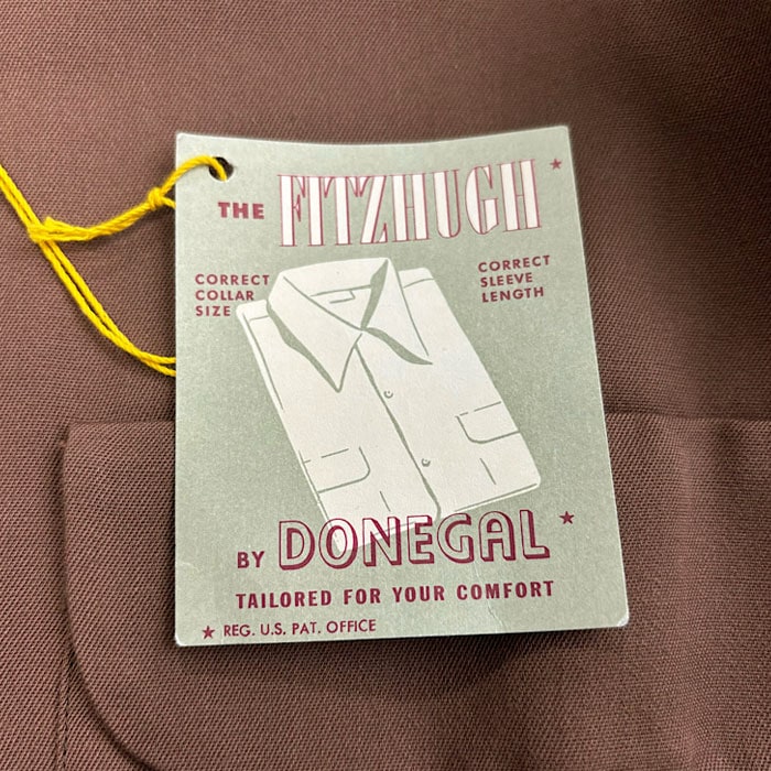 50's DONEGAL RAYON BOX SHIRTS DEADSTOCK Made in USA 50年代