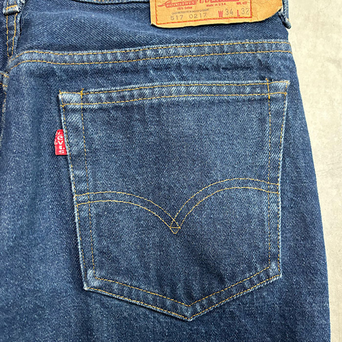 70's LEVI'S 517-0217 Bartack Made in USA/W34L32 リーバイス 517