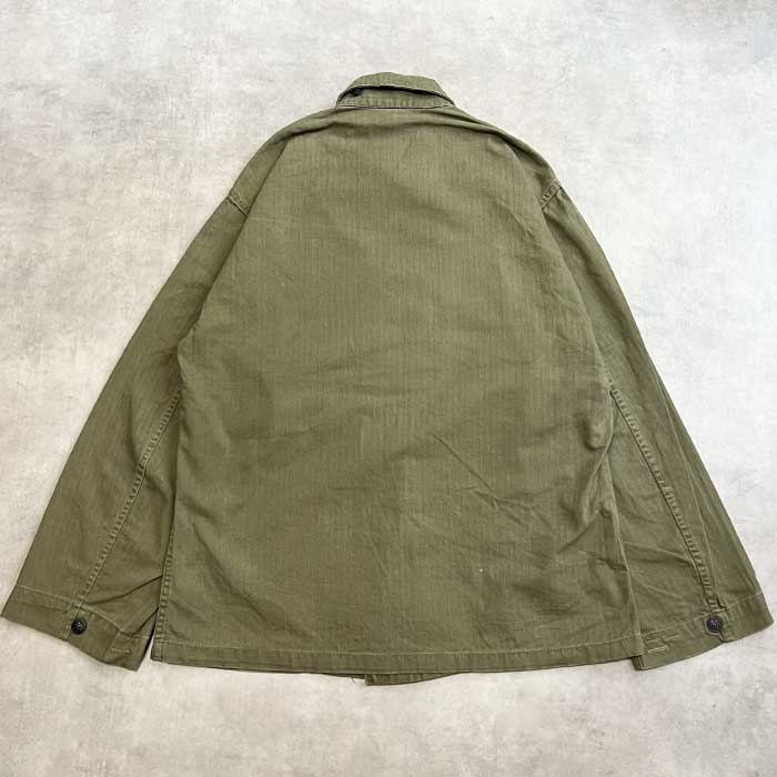 VINTAGE 40's U.S ARMY M-43 HBT JACKET 13 STAR BOTTON Size 36R 40