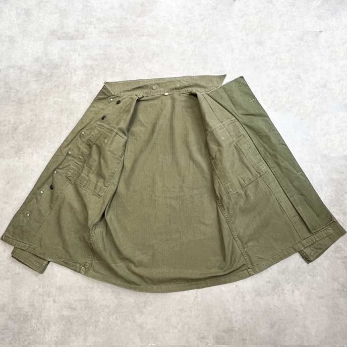 VINTAGE 40's U.S ARMY M-43 HBT JACKET 13 STAR BOTTON Size