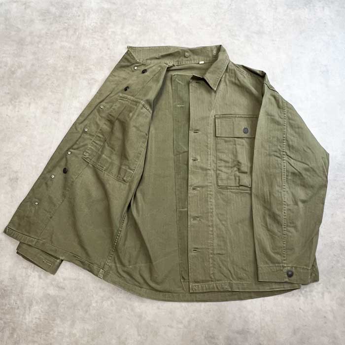 VINTAGE 40's U.S ARMY M-43 HBT JACKET 13 STAR BOTTON Size 36R 40