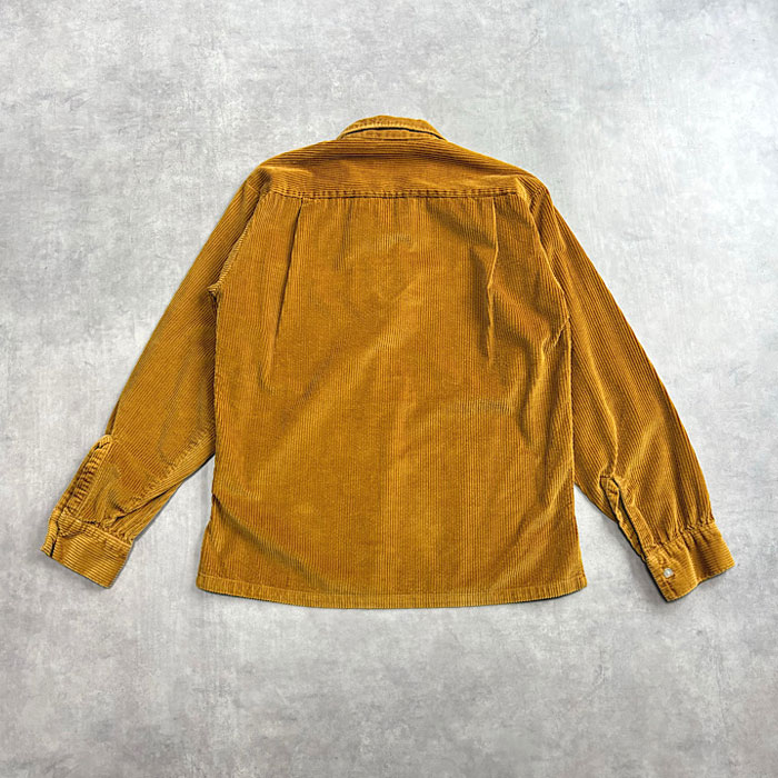 60's CAMPUS RAWHIDE LACE UP PULLOVER CRODUROY SHIRTS Made in USA
