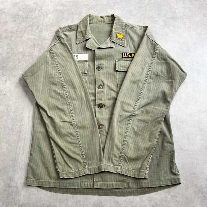 VINTAGE 40's～50's U.S ARMY M-47 HBT JACKET 40年～50年代