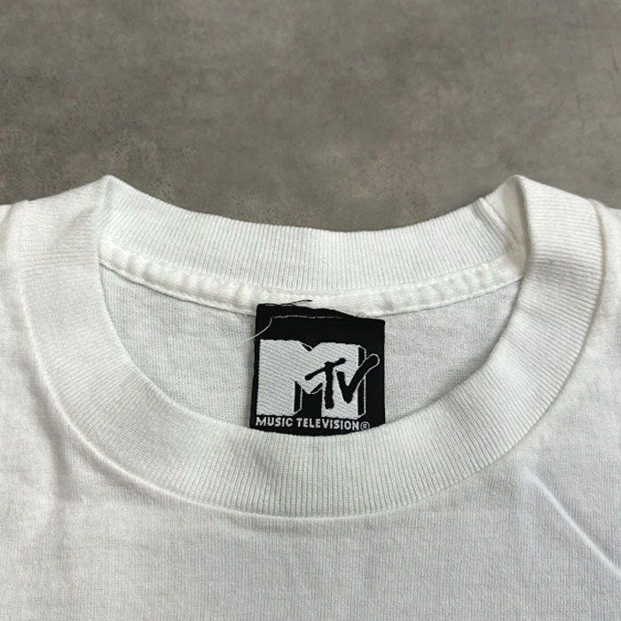 90's MTV T-Shirts Made in USA WHT/L 90年代 MTV Tシャツ
