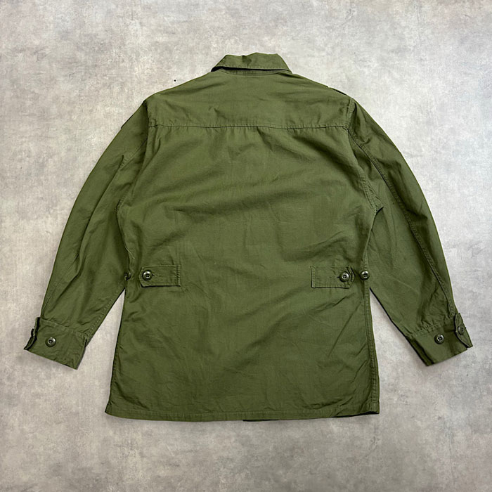 1966 US ARMY 2nd Jungle Fatigue Military Jacket SMALL-SHORT 1966年