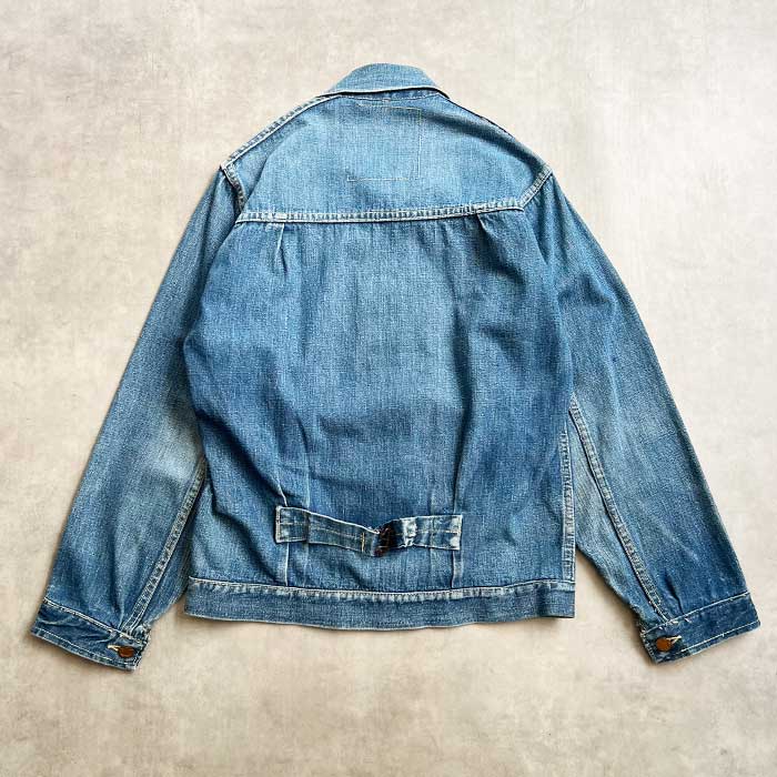VINTAGE 40's BUCKLE BACK 1st TYPE DENIM JACKET ヴィンテージ