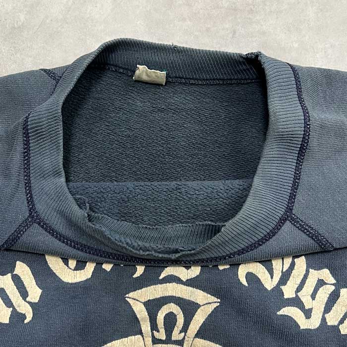 VINTAGE 50's MAYO SPRUCE RAGLAN SLEEVE COLLEGE PRINT SWEAT